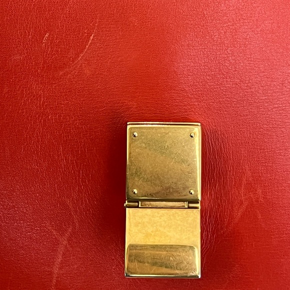 CELINE Goatskin Medium Classic Box Flap Bag Cinnamon - Picture 10 of 13